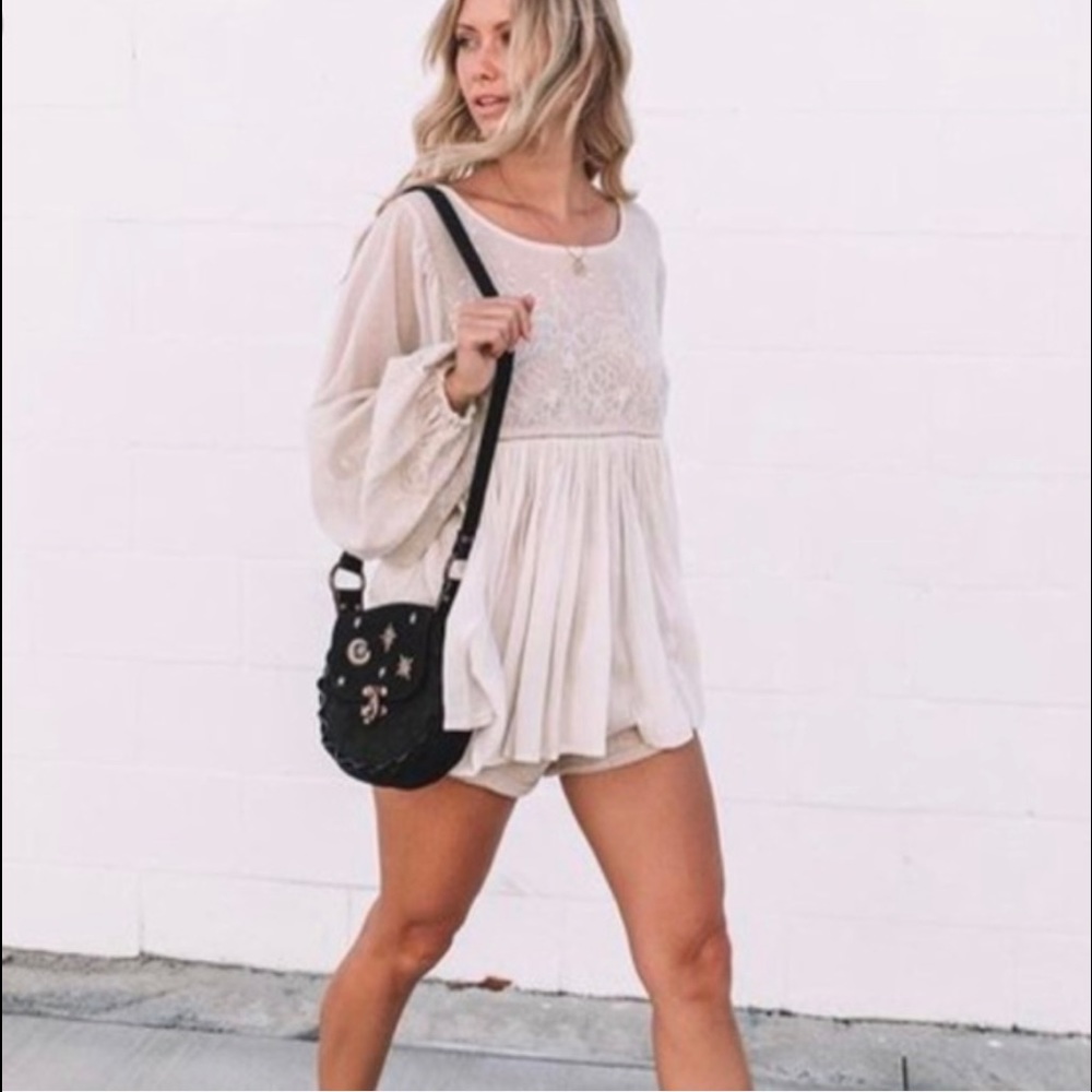 NWT SPELL & THE GYPSY Scorpio Embroidered Blouse ✨